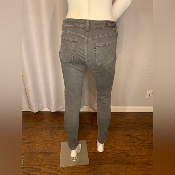 Levi’s 535 Legging Size 5M Dark Grey - Picture 2 of 2
